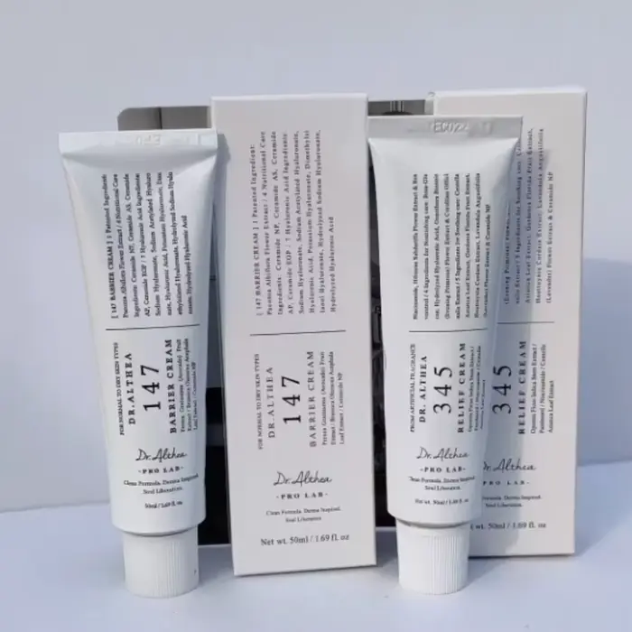 Crème visage antioxydante 345 hydrate et nourrit la peau tout en réparant intensément la barrière cutanée pour les peaux sensibles sujettes à l'acné