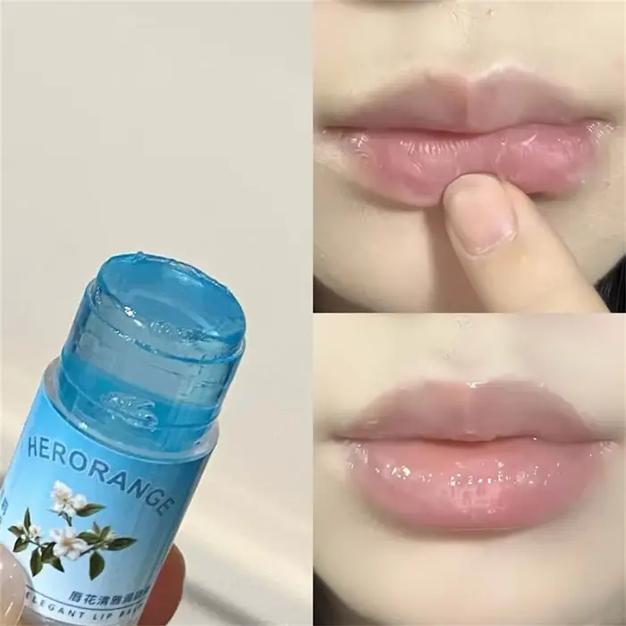 Baume à lèvres Transparent aux fruits de coco, soin hydratant, estompe les ridules, gelée, brillant à lèvres, Anti-séchage, maquillage