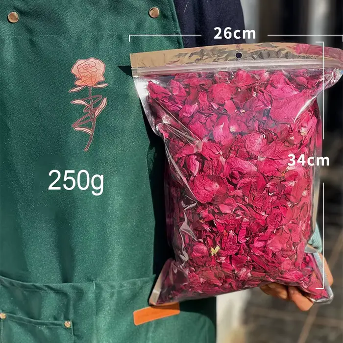 Pétales de rose sèches pour bain et décoration mariage oasis de bien-être intérieur spa rituel d'aromathérapie événements spéciaux