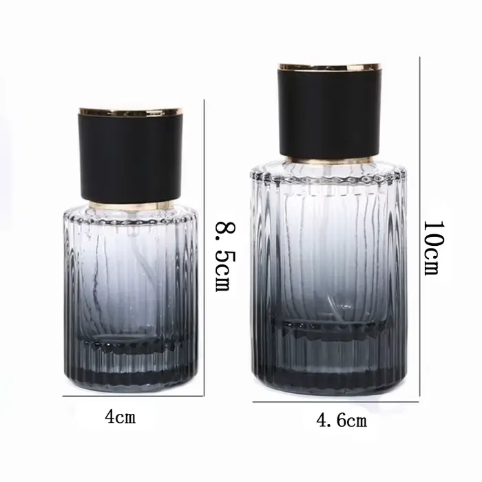 Flacon de parfum 30 ml en verre avec atomiseur, tube en verre coloré, vaporisateur de parfum, flacon de reconditionnement, flacon vaporisateur hydratant, flacons rechargeables