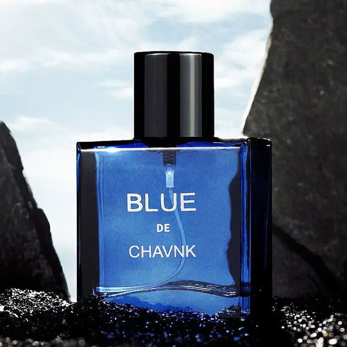 Eau De Parfum vaporisateur Spray 50ML bleu homme Prefume Note fruitée