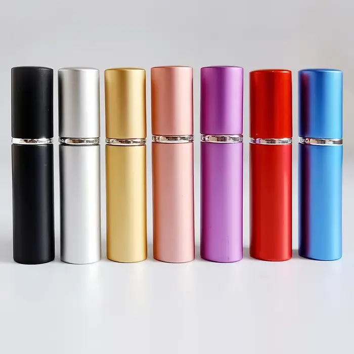 Mini bouteille en verre de parfum portable