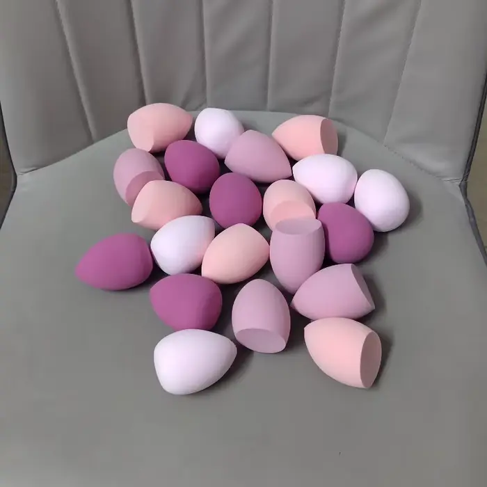Éponges de maquillage souples sans latex, parfaites pour tous les types de maquillage, durables, sèches, utilisation sur support, cadeau de beauté