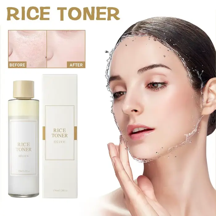 150ml riz Toner soin du visage pour éclaircir la peau hydratant
