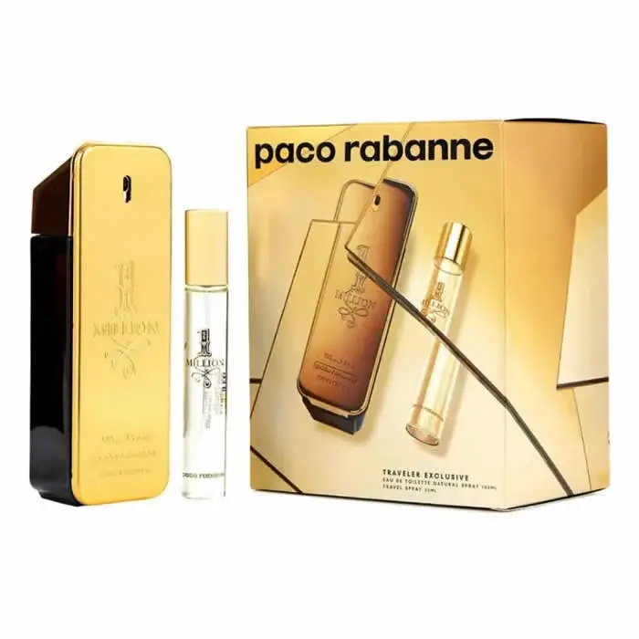 Paco Rabanne One Million Eau De Toilette Spray 100ml Coffret 2 Produits