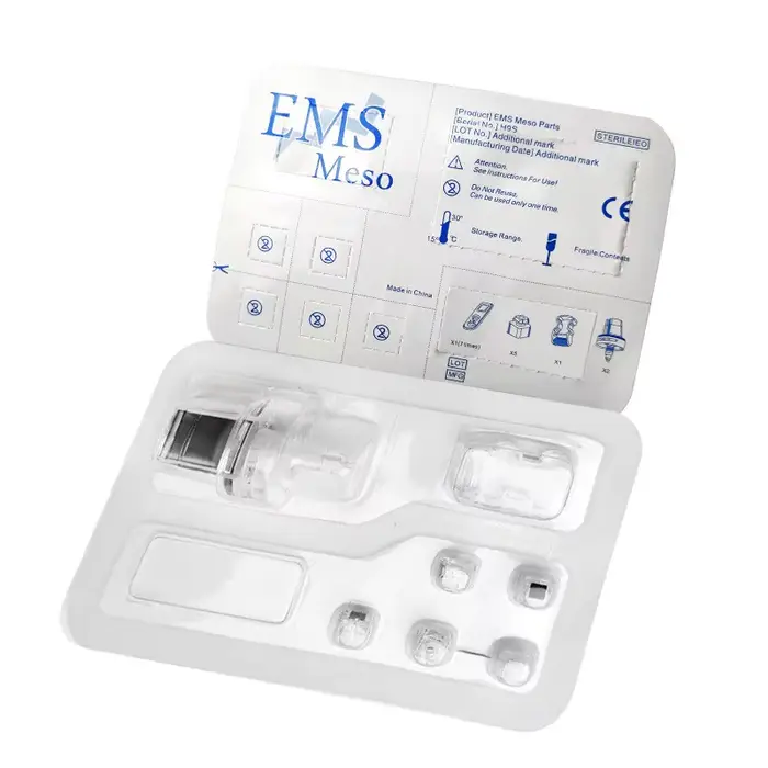 Machine à puces microcristallines EMS Non invasive, sans aiguille, lumière d'eau, Instrument RF, réa