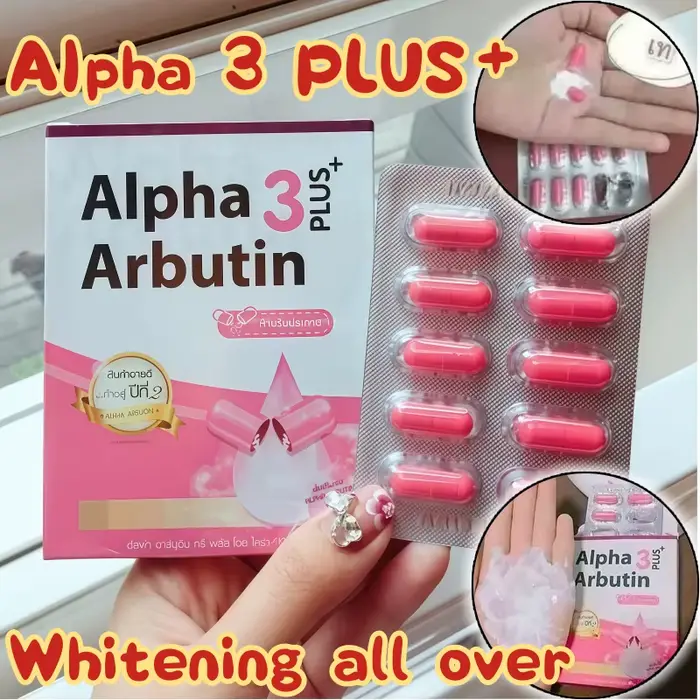 La mélange de poudre et de lotion Alpha Arbutin 3+Plus illumine la peau et réduit