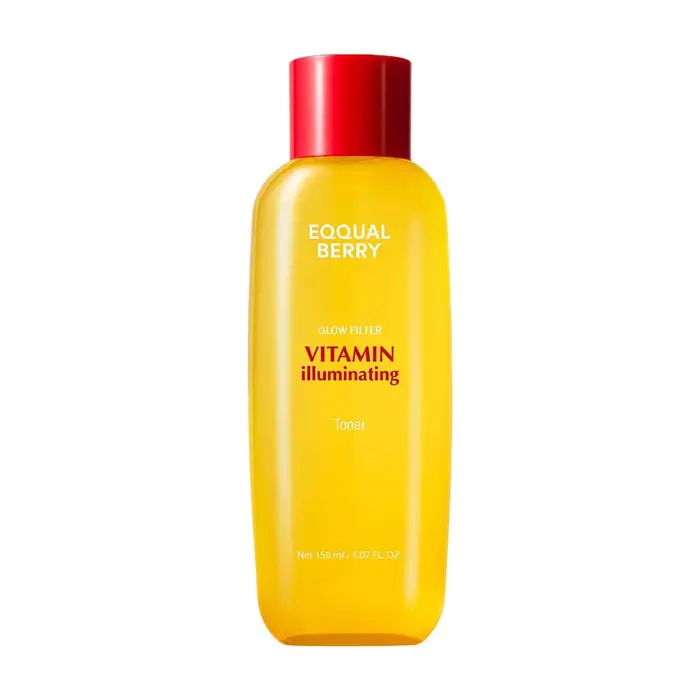 Tonique éclaircissant à la vitamine EQUAL BERRY Contient de la vitamine C, de la niacinamide, hydrate, éclaircit, améliore le teint terne, exfolie en douceur