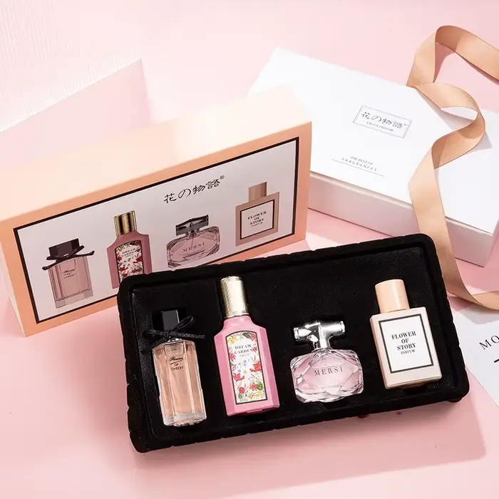 3x25ML Plus 35ML Parfum Luxueux Élégant Sophistiqué Frais Doux Séduisant Sucré Longue Durée Captivant