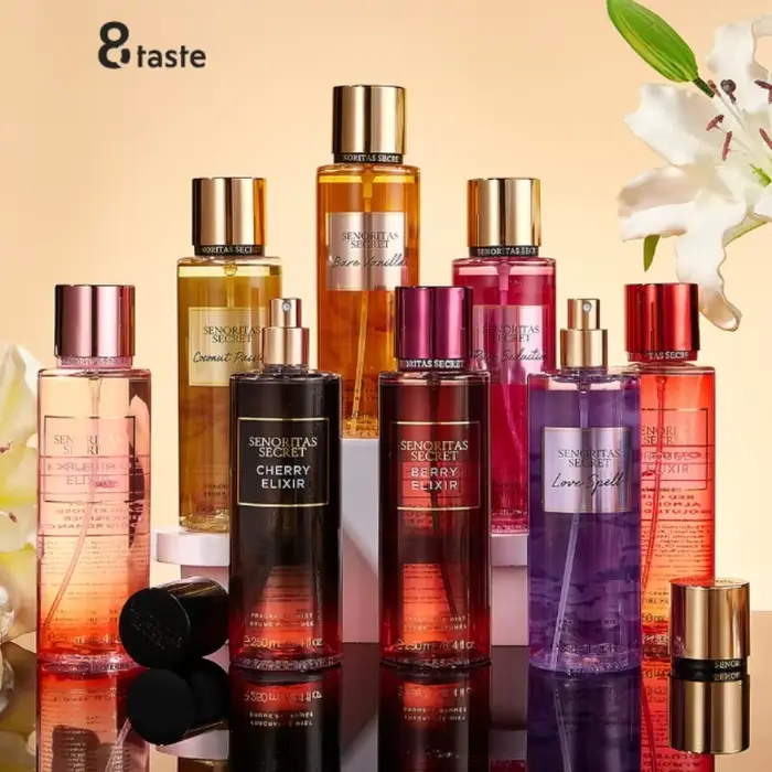Vaporisateur de parfum de fruits de fleur de vanille pour femmes