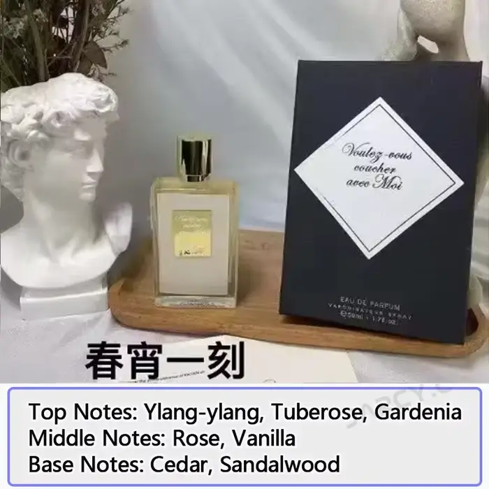 50ml marque parfum femmes hommes longue durée atomiseur Sexy dame