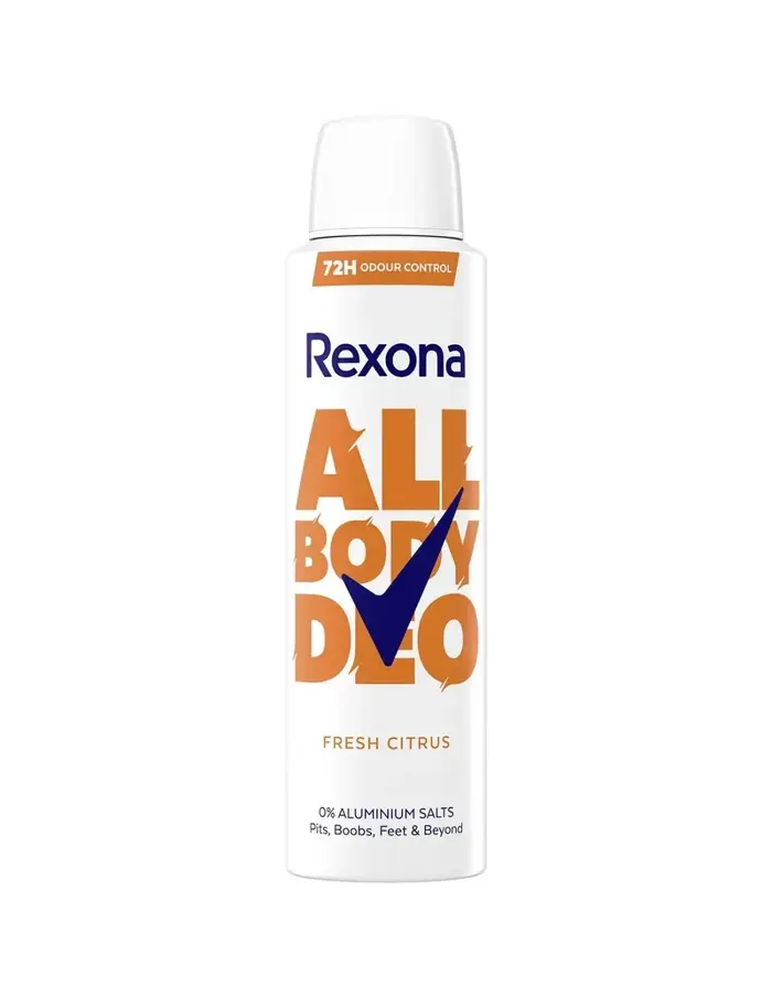 Rexona Fresh Citrus Unisex Para Todo El Cuerpo Desodorante Spray 150 Ml