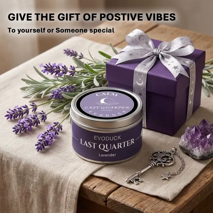 Bougie parfumée Waning Moon en cire de soja