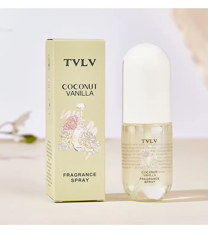 Spray Parfumé Sans Alcool 50ml Coco Rose - Parfum Frais Longue Durée Idéal pour les Fêtes