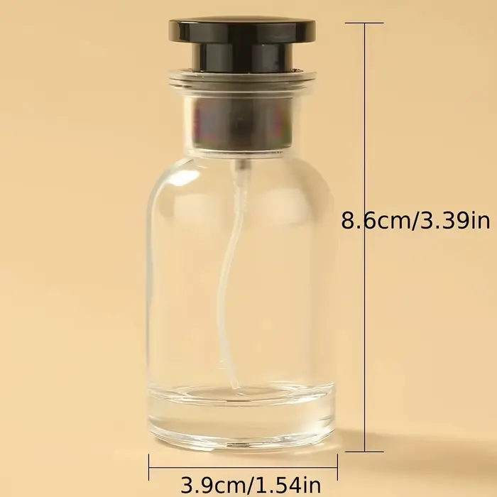 Bouteille de parfum portable en verre haut de gamme, vaporisateur de parfum, voyage, Afrique, 30ml, 