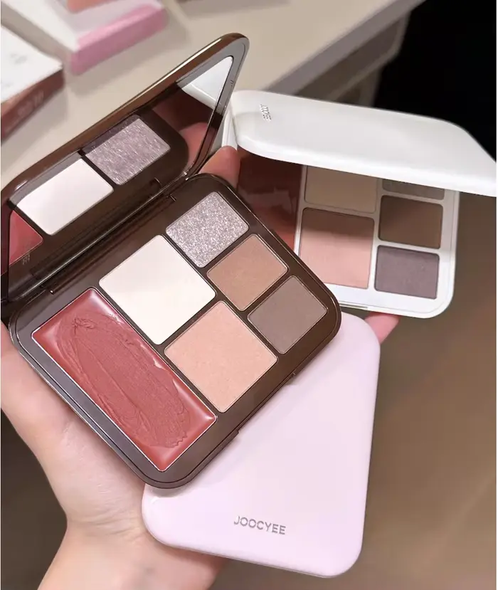 Joocyee Lookbook Multi Palette fard à paupières Blush lèvres boue surligneur mat Satin miroitant visage maquillage cosmé