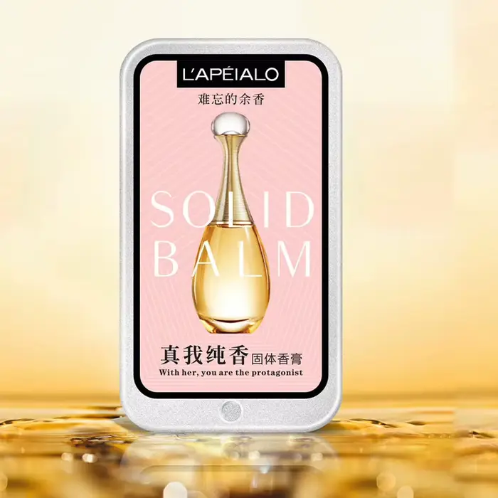 Baume solide parfumé aux phéromones pour femme