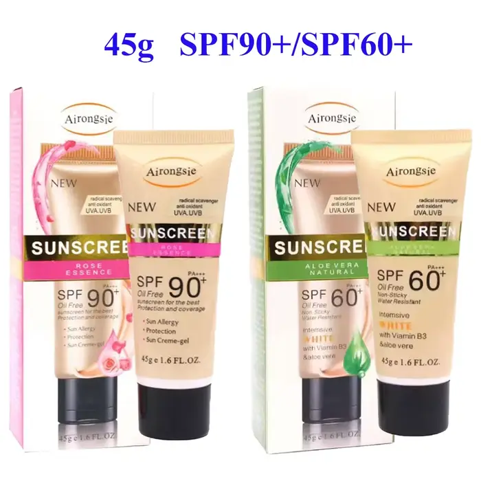 45g crème solaire pour le visage SPF 60/SPF 90