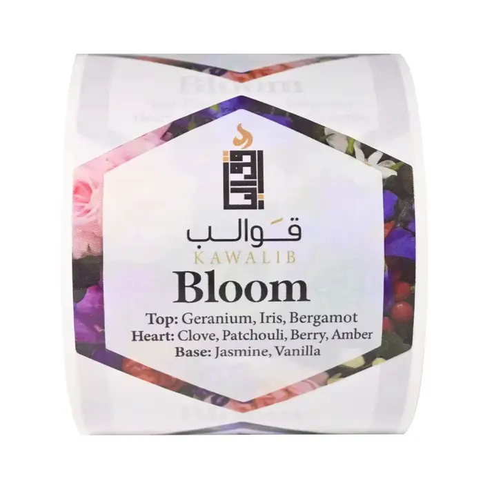 Étiquettes personnalisées pour bougies parfumées, autocollants adhésifs, étiquettes d'emballage personnalisées pour parfums et huiles essentielles, imperméables, avec dorure à chaud.