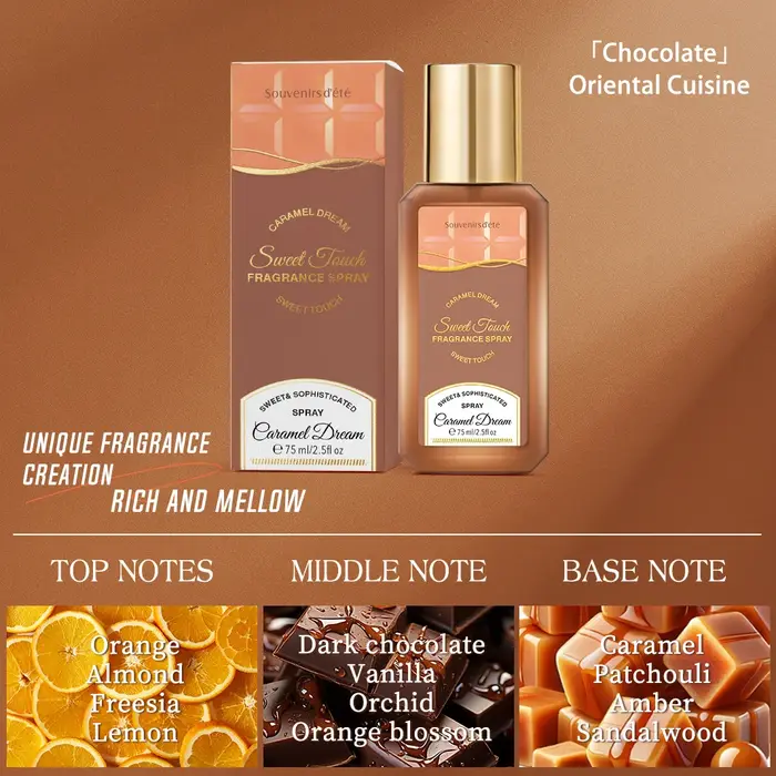 Spray parfumé Caramel Dream 75 ml