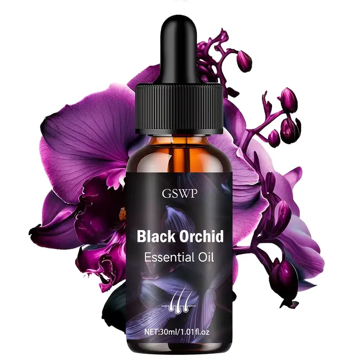 Huile essentielle d'orchidée noire GSWP - Hydrate en profondeur la peau, sans alcool, parfum longue 
