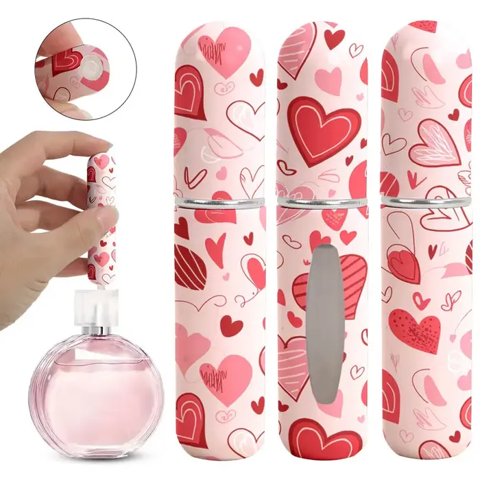 2/1PC 5ml Mini bouteille de parfum rechargeable vide conteneurs cosmétiques Portable vaporisateur atomiseur bouteille Portable voyage bouteille de parfum