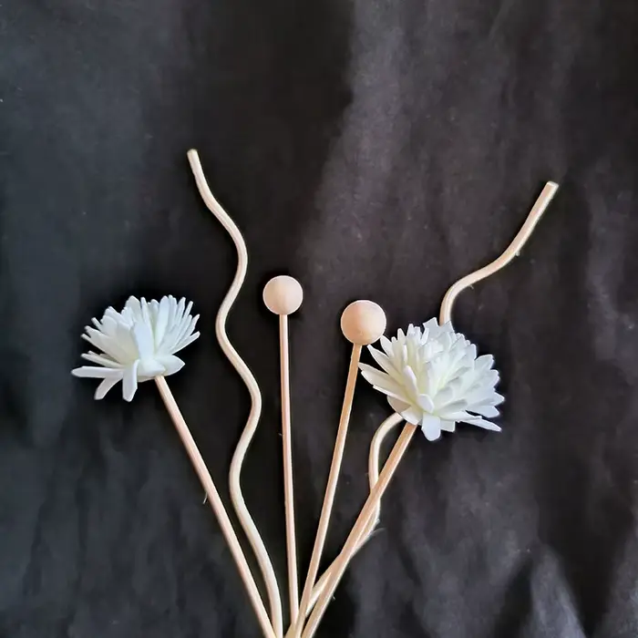 Bâtonnets de recharge DIY en rotin pour diffuseur de parfum, 6/8/9 pièces, pour huiles essentielles, parfum d'ambiance et diffusion d'arômes