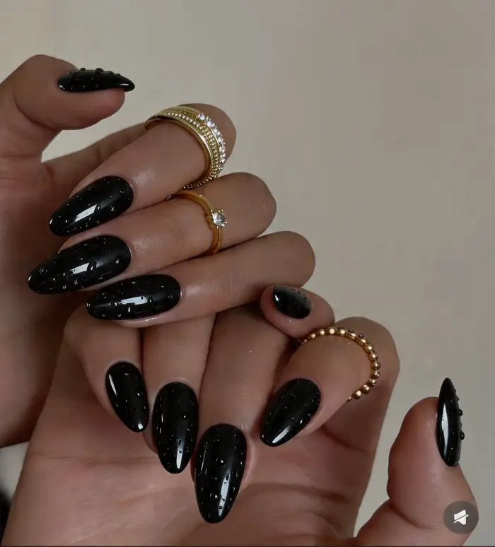 Décoration d'ongles effet gouttes d'eau Beyad