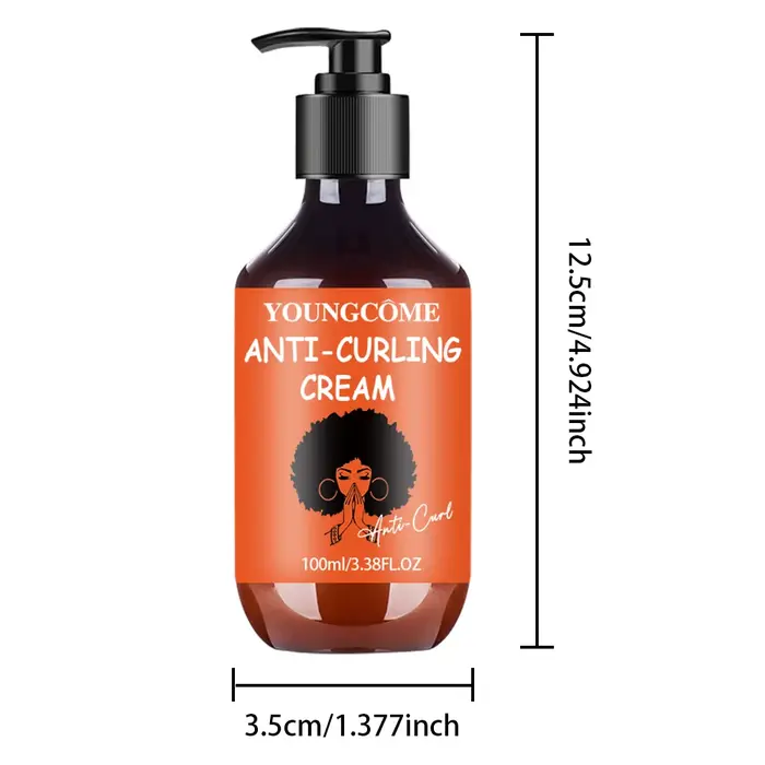 Hydrate et définit les boucles, parfait pour les cheveux secs et crépus, convient aux hommes et aux