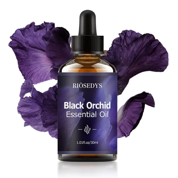 L'huile essentielle d'orchidée noire, avec un arôme rafraîchissant, convient au massage corporel et
