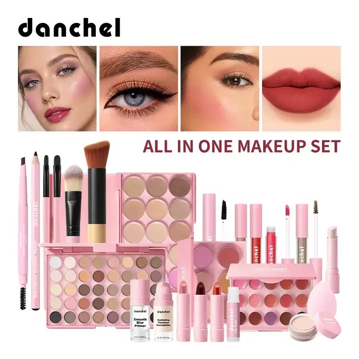 Ensemble de maquillage tout-en-un comprenant tous les cosmétiques