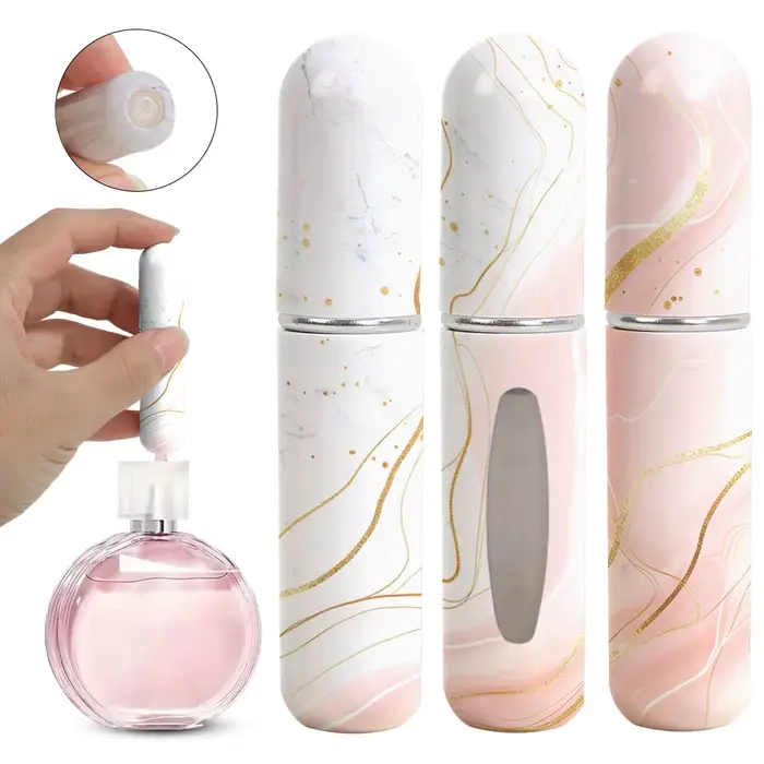 Bouteille de parfum de voyage Portable, 3 pièces, jolie Collection Romance, pulvérisateur de parfum 