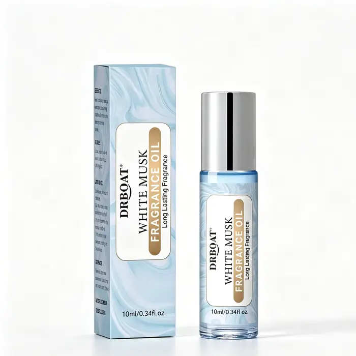 Huile de phéromone Musc Blanc - Huile essentielle parfumée subtile, Huile corporelle originale au mu
