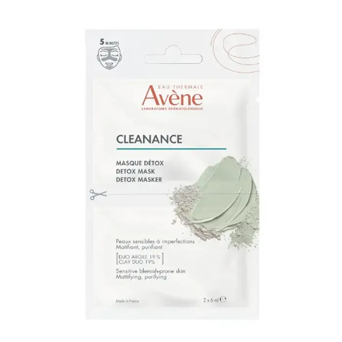 Avène Cleanance Masque Détox 2 x 6 ml