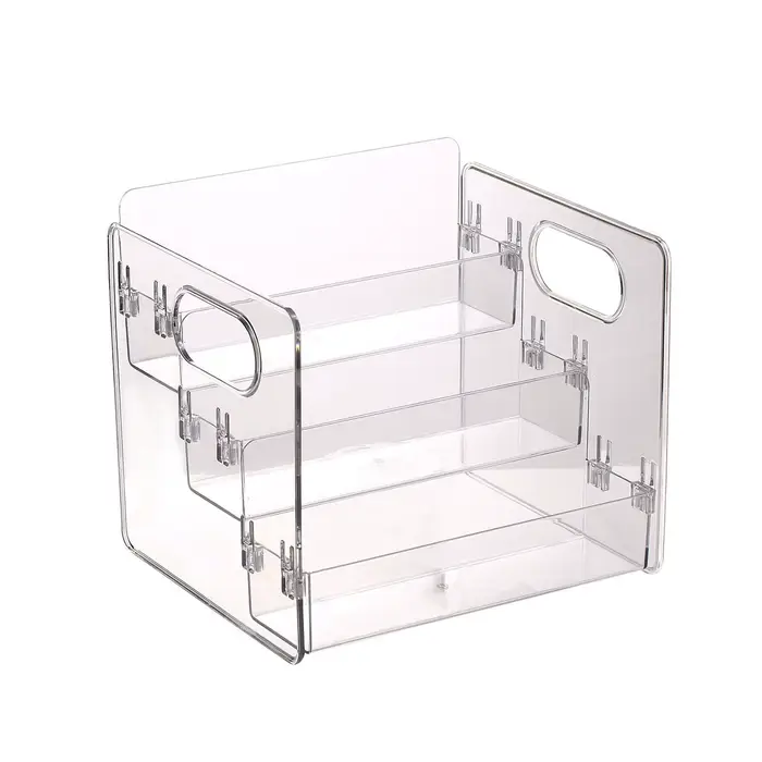 Boîte de rangement de bureau pour cosmétiques, organisateur de produits de soin de la peau et de par