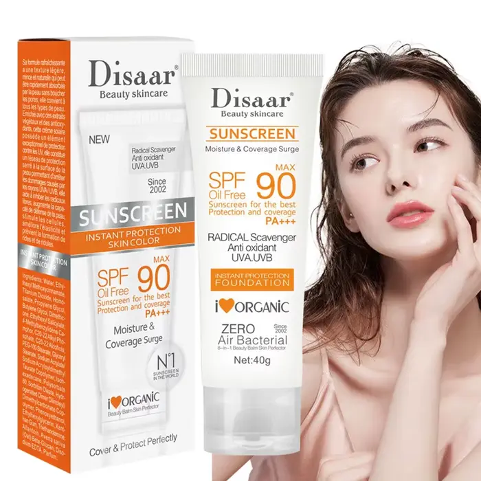 Crème solaire pour le visage et le corps
