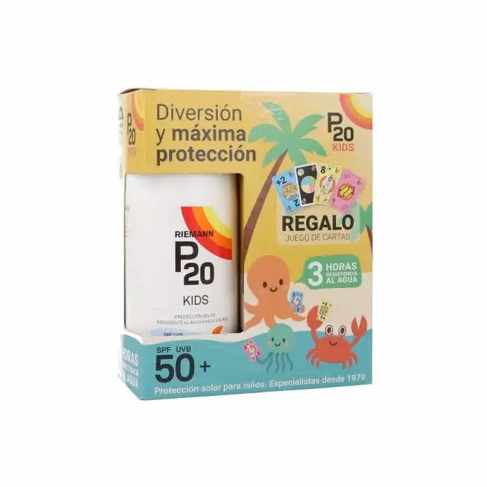 Riemann P20 Kids SPF50+ 200ml + Card Game