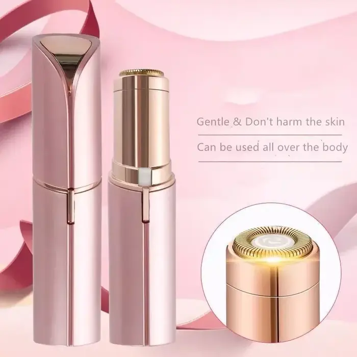 Rasoir de sourcils électrique Mini épilateur de sourcils visage rouge à lèvres forme épilation Porta