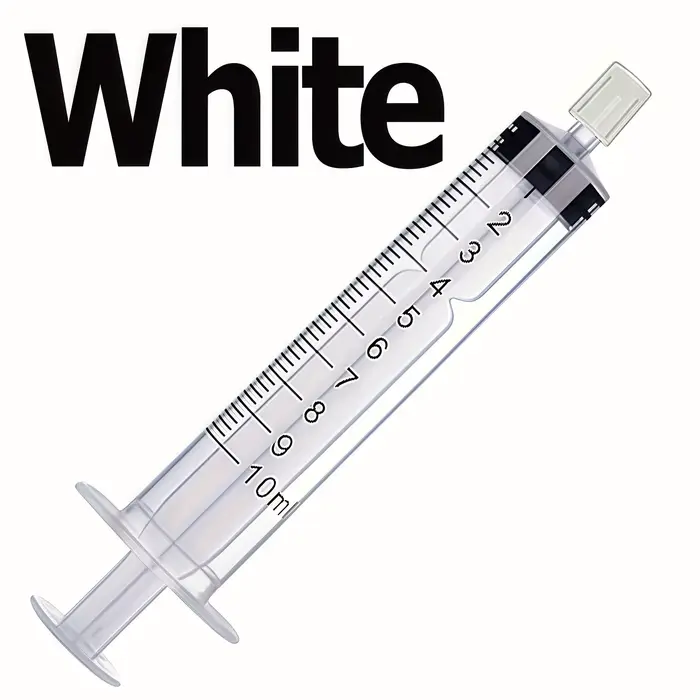 1 pièce 10 ml Seringue à parfum colorée à embout droit, outil de distribution et extracteur de parfum