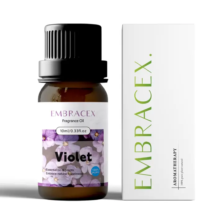 Huile Essentielle de Violette 10ml, Naturelle et Végétale, pour l'Aromathérapie, la Relaxation, les 
