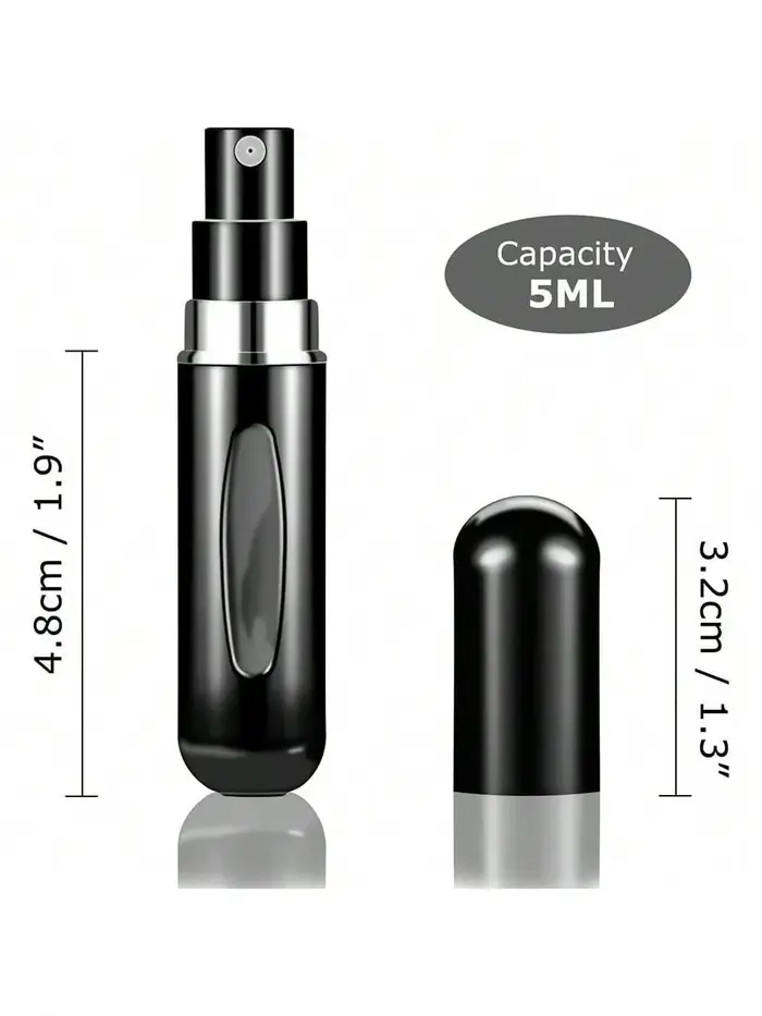 1/5/10pcs 5ml Mini Flacons d'échantillons de parfum portables