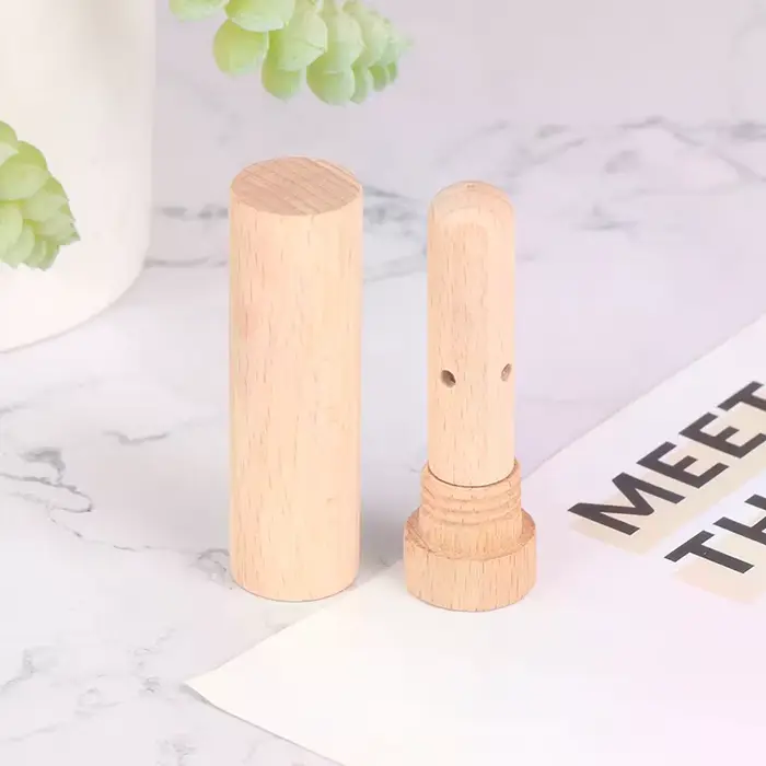 Inhalateur de diffuseur de bois d'arome d'huile essentielle avec l'inhalateur nasal d'aromathérapie de mèches