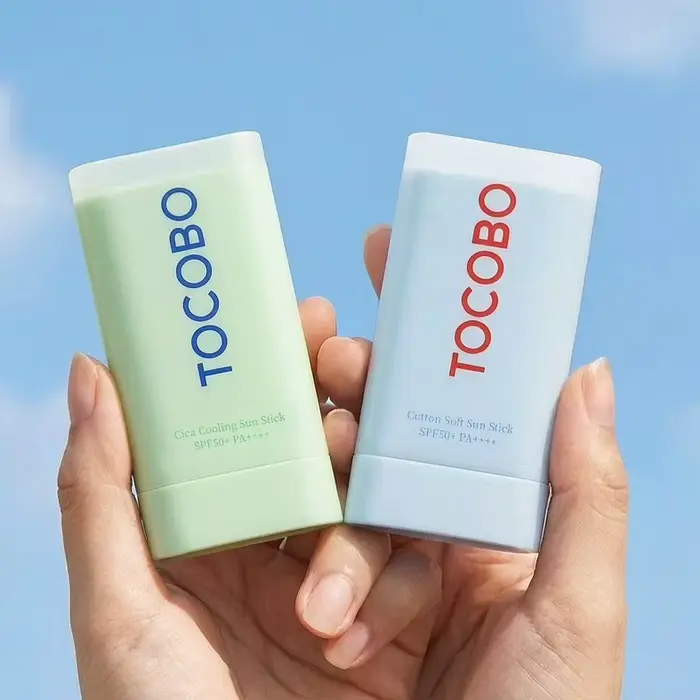 Crème solaire coréenne SPF50+ Tocobo Vita Airy Sun Primer, bloqueur solaire, crème pour la peau, anti-UV, protection solaire, hydratant doux pour le visage, stick