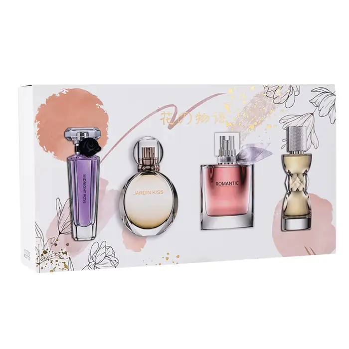 Coffret cadeau de parfum de marque pour femmes, parfum floral durable, parfum de phéromone, breloque