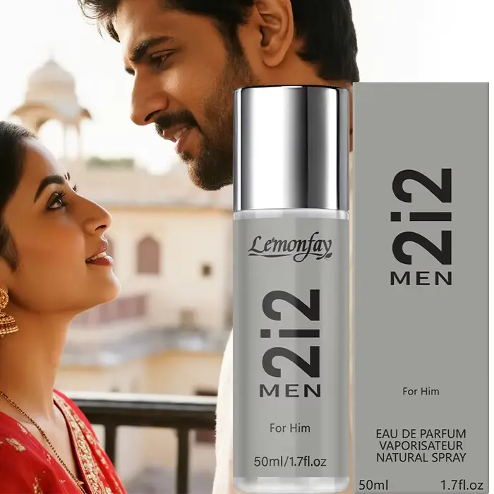 Lemonfay 2i2 Eau de Parfum pour Homme - 50ml Spray Naturel