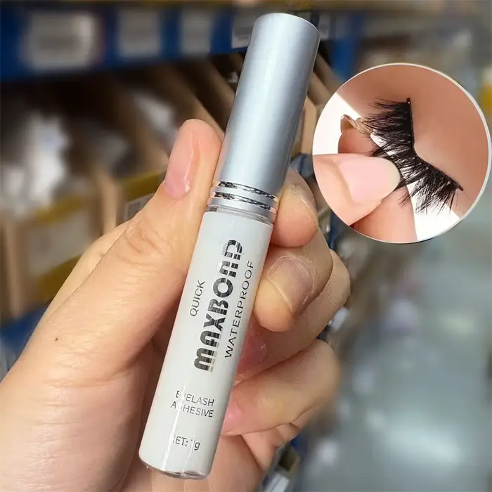 Colle à cils en gel imperméable HotPress pour tenue durable et confort non irritant pour tous les types de peau occasions spéciales et maquillage quotidien