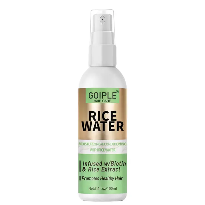 Spray de soin capillaire à l'eau de riz, revitalisant hydratant et nourrissant sans rinçage pour fem