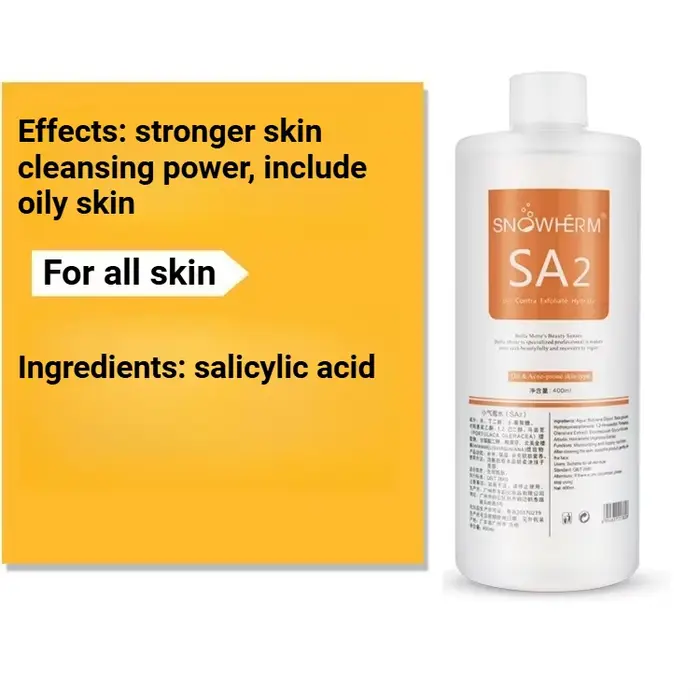 Solution Aqua Peel 400ml AS1 SA2 AO3 pour appareil facial, nettoyage en profondeur de la peau avec r