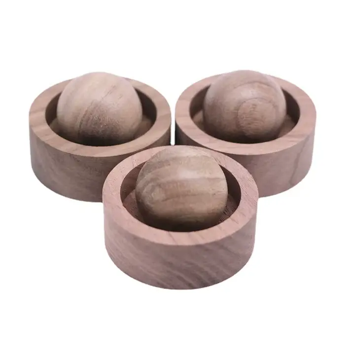 Boule de bois diffuseur d'huile essentielle parfum