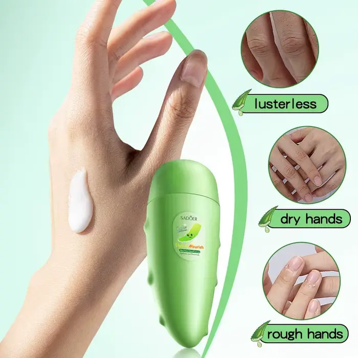 Crème pour les mains à l'aloe vera 50g